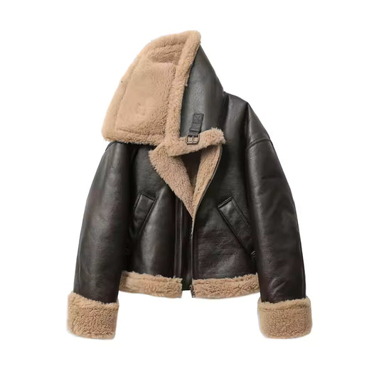 Classic Aviator Shearling Jacket