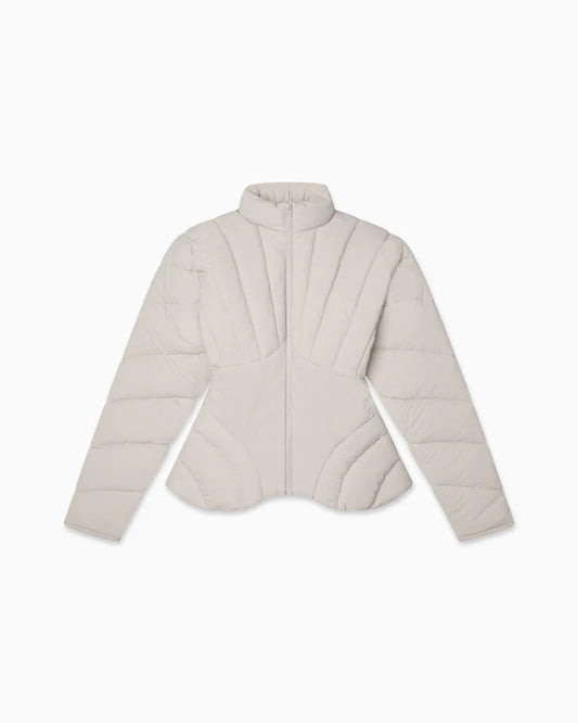 Fitted Quilted Puffer Jacket