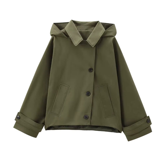 Hooded Short Jacket