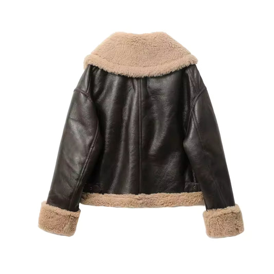 Classic Aviator Shearling Jacket
