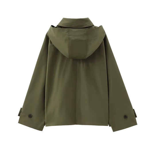 Hooded Short Jacket